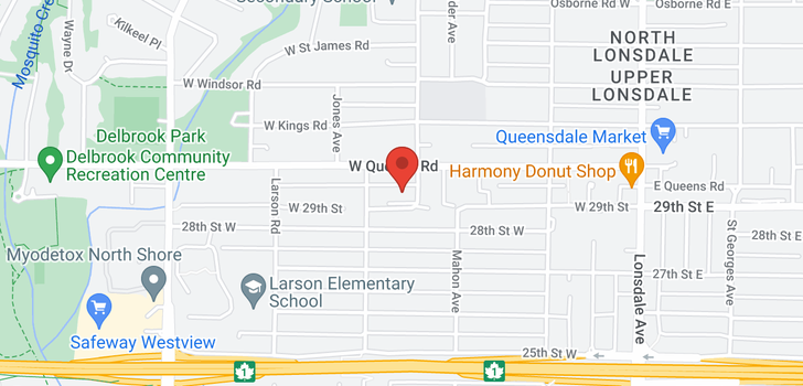 map of 310 188 W 29TH STREET